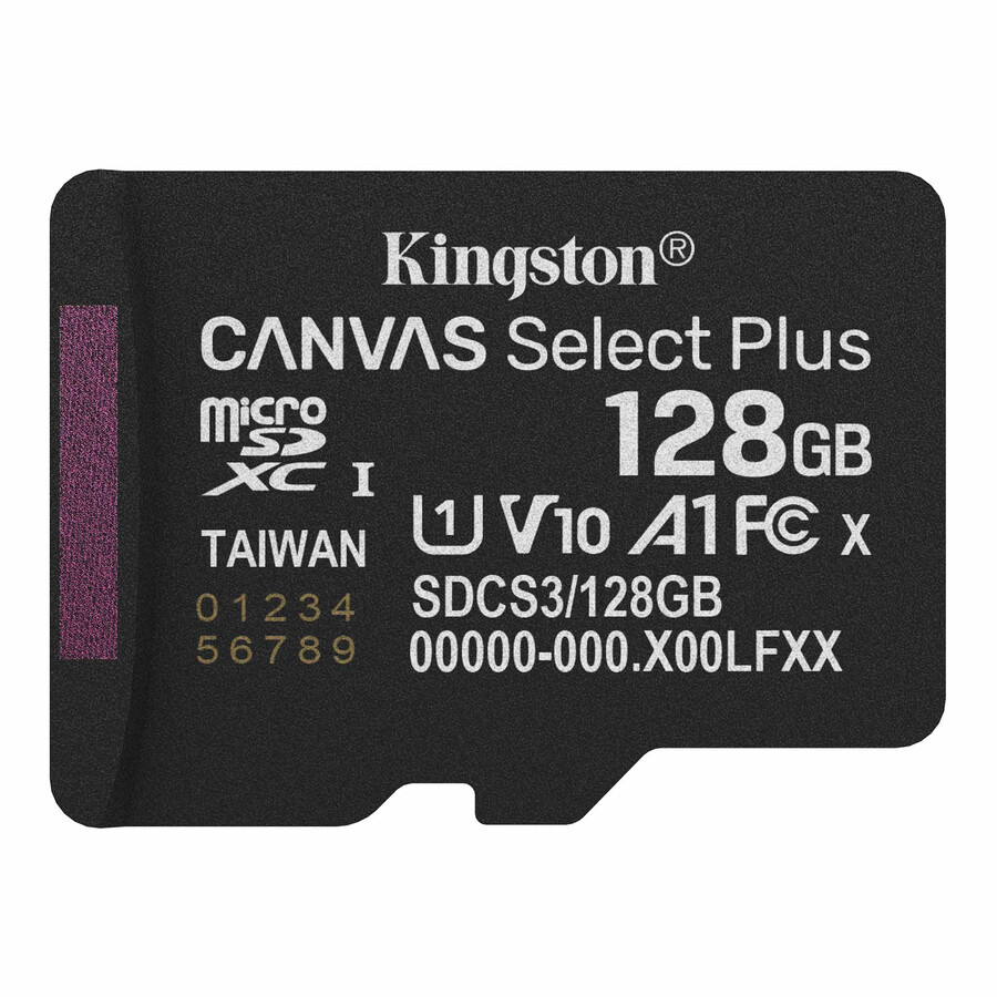 canvas select plus microsd memory card - capacity=64gb adapter=sd adapter