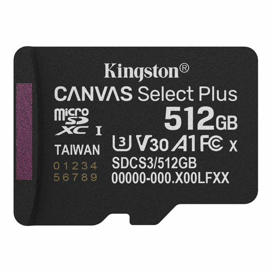 canvas select plus microsd memory card - capacity=64gb adapter=sd adapter