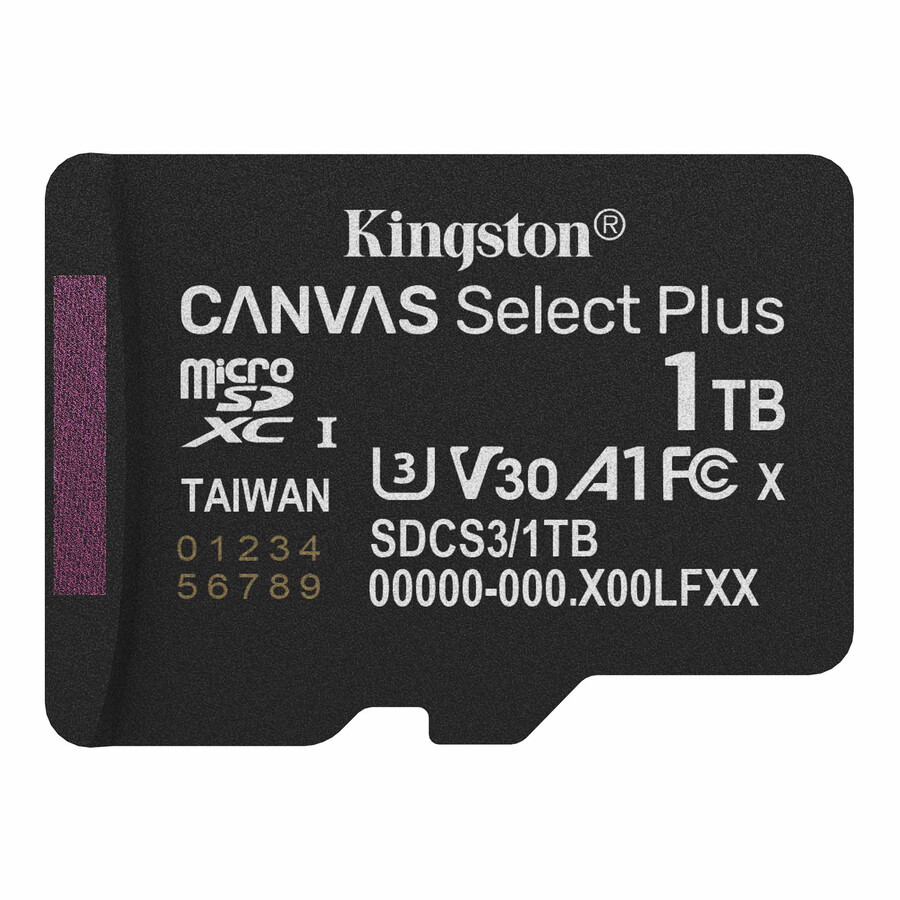 canvas select plus microsd memory card - capacity=64gb adapter=none
