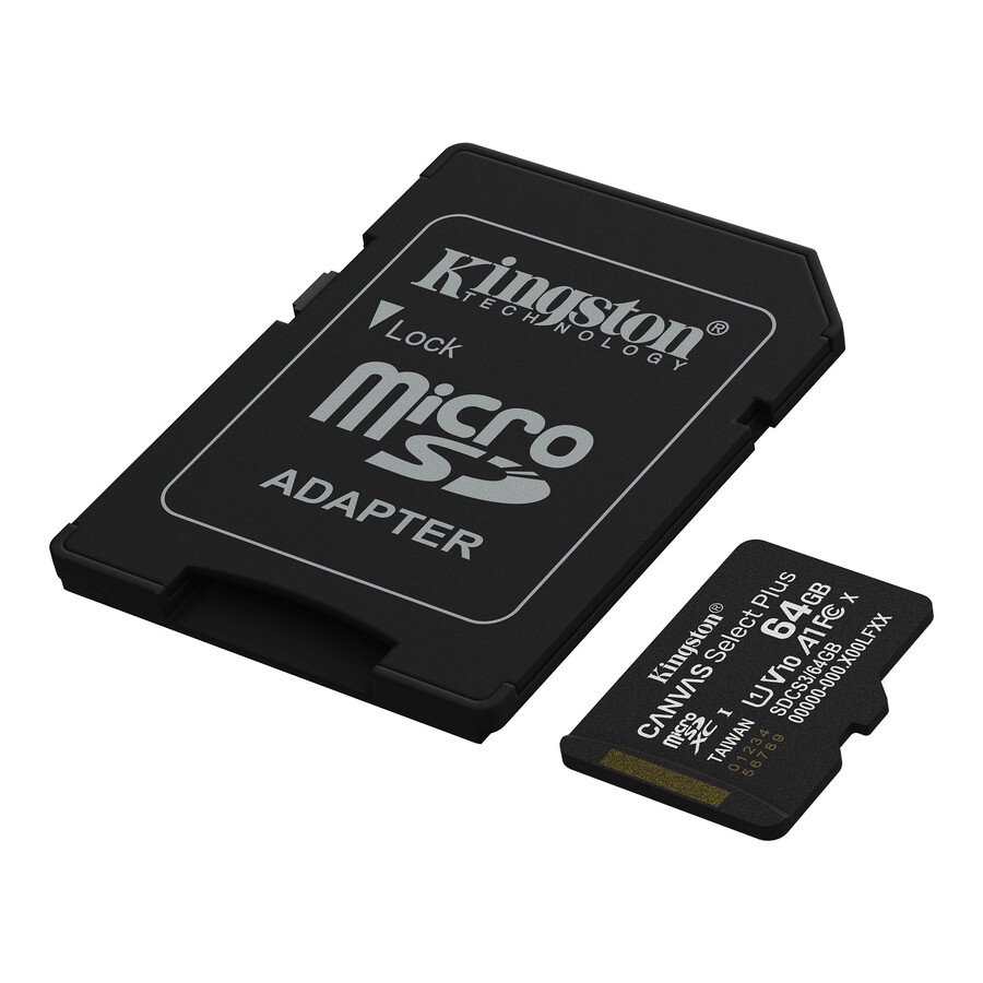 canvas select plus microsd memory card - capacity=128gb adapter=none