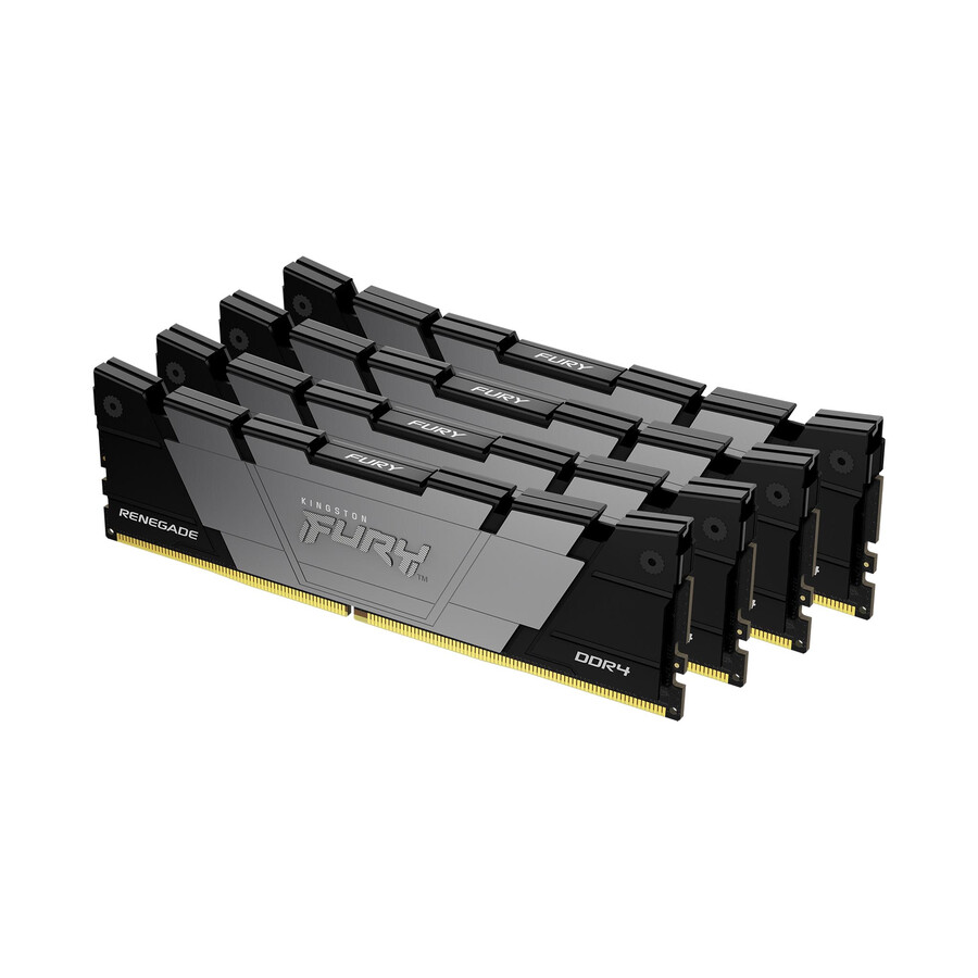 kingston fury renegade ddr4 memory - speed=3200mts total kit capacity=8gb kit=single module dram density=8gbit