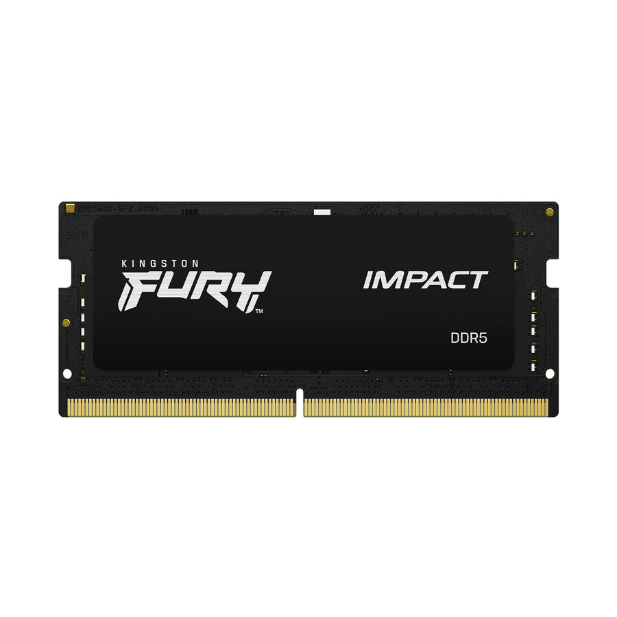 kingston fury impact ddr5 memory - speed=5600mts total kit capacity=16gb kit=single module dram density=16gbit profile type=plug n play