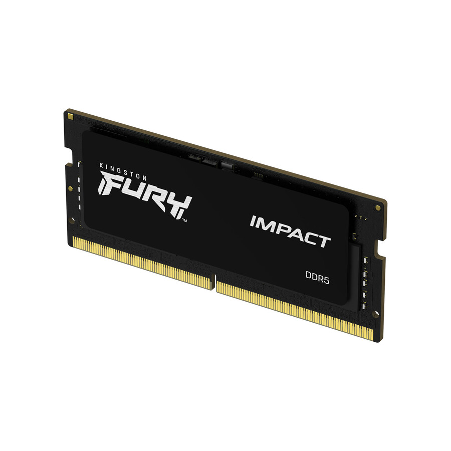 kingston fury impact ddr5 memory - speed=5600mts total kit capacity=16gb kit=single module dram density=16gbit profile type=plug n play