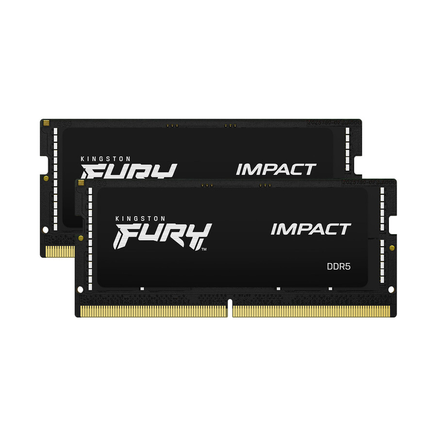 kingston fury impact ddr5 memory - speed=5600mts total kit capacity=16gb kit=single module dram density=16gbit profile type=plug n play