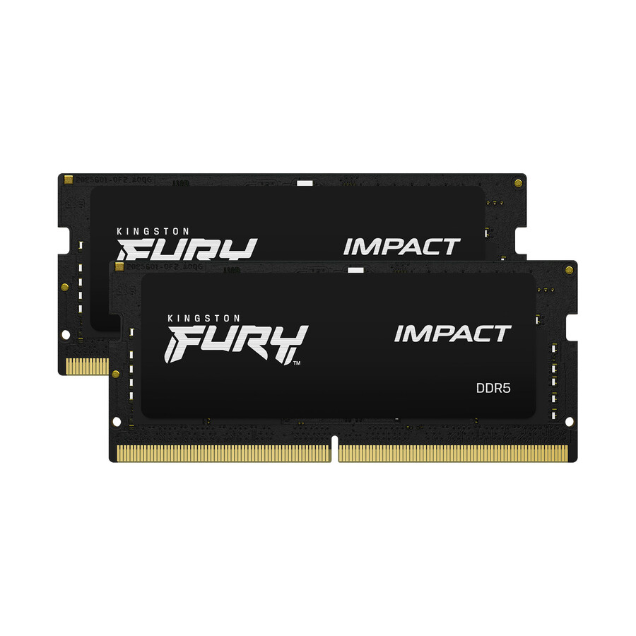 kingston fury impact ddr5 memory - speed=5600mts total kit capacity=16gb kit=single module dram density=16gbit profile type=plug n play