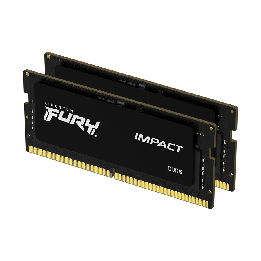 kingston fury impact ddr5 memory - speed=5600mts total kit capacity=16gb kit=single module dram density=16gbit profile type=plug n play