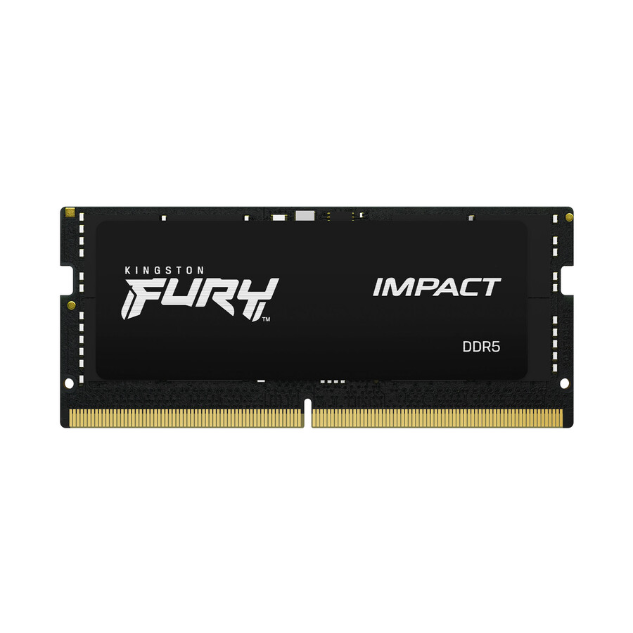 kingston fury impact ddr5 memory - speed=5600mts total kit capacity=16gb kit=single module dram density=16gbit profile type=plug n play