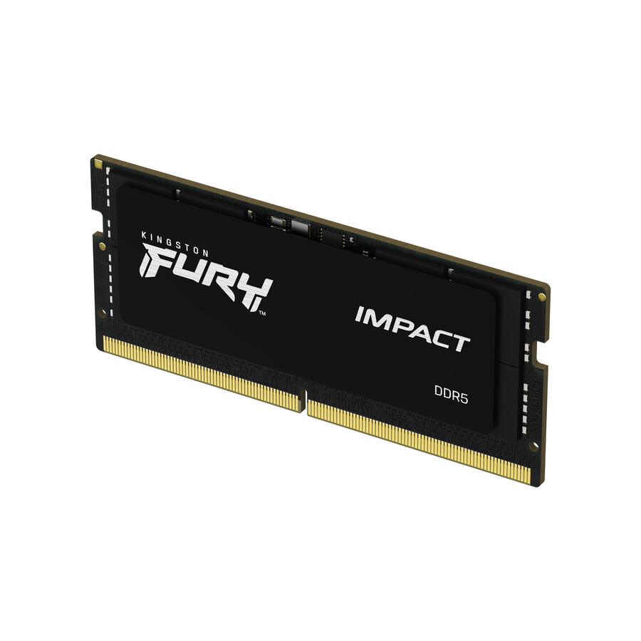 kingston fury impact ddr5 memory - speed=5600mts total kit capacity=16gb kit=single module dram density=16gbit profile type=plug n play