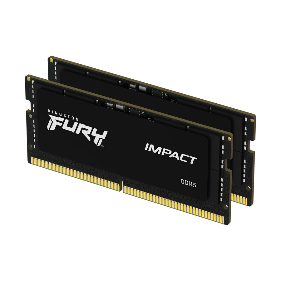 kingston fury impact ddr5 memory - speed=5600mts total kit capacity=16gb kit=single module dram density=16gbit profile type=plug n play