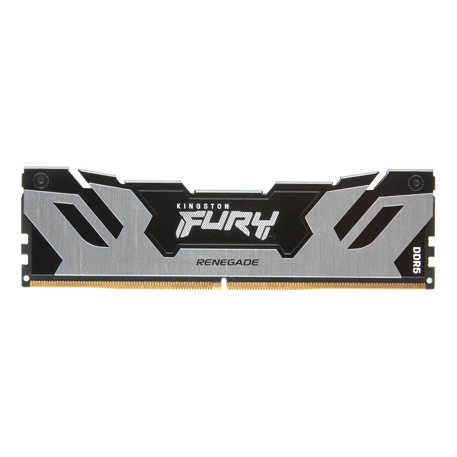 kingston fury renegade ddr5 memory - module type=cudimm speed=8400mts total kit capacity=24gb kit=single module dram density=24gbit color=black