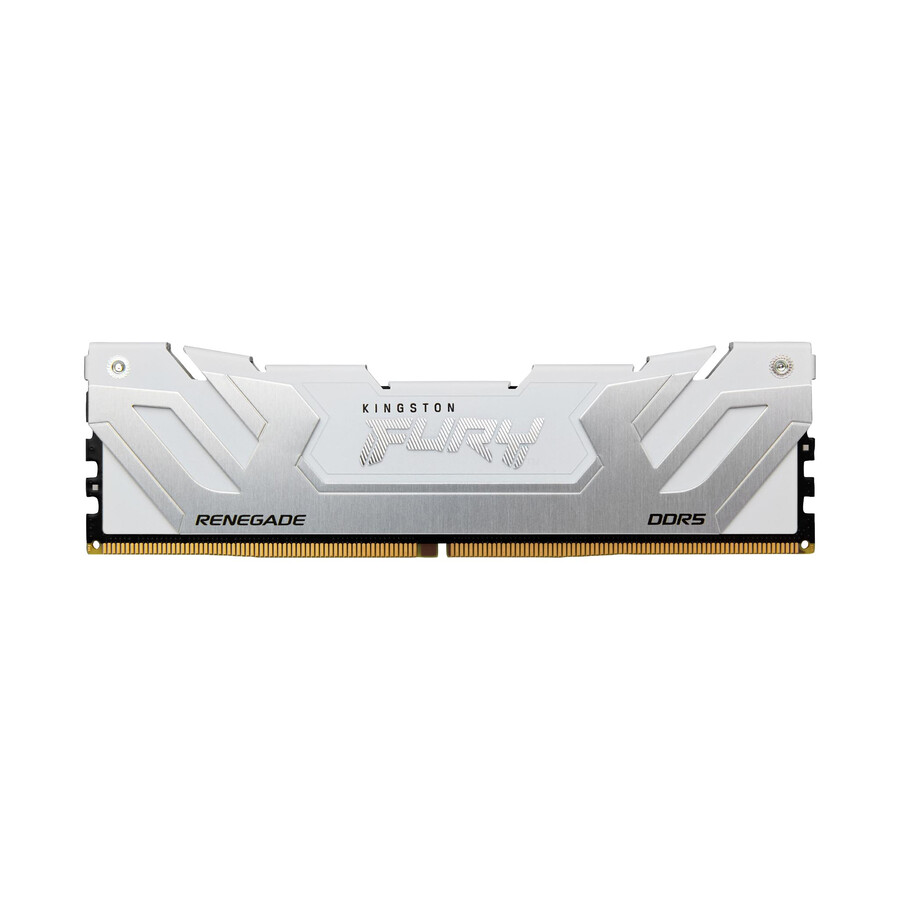 kingston fury renegade ddr5 memory - module type=cudimm speed=8400mts total kit capacity=24gb kit=single module dram density=24gbit color=black
