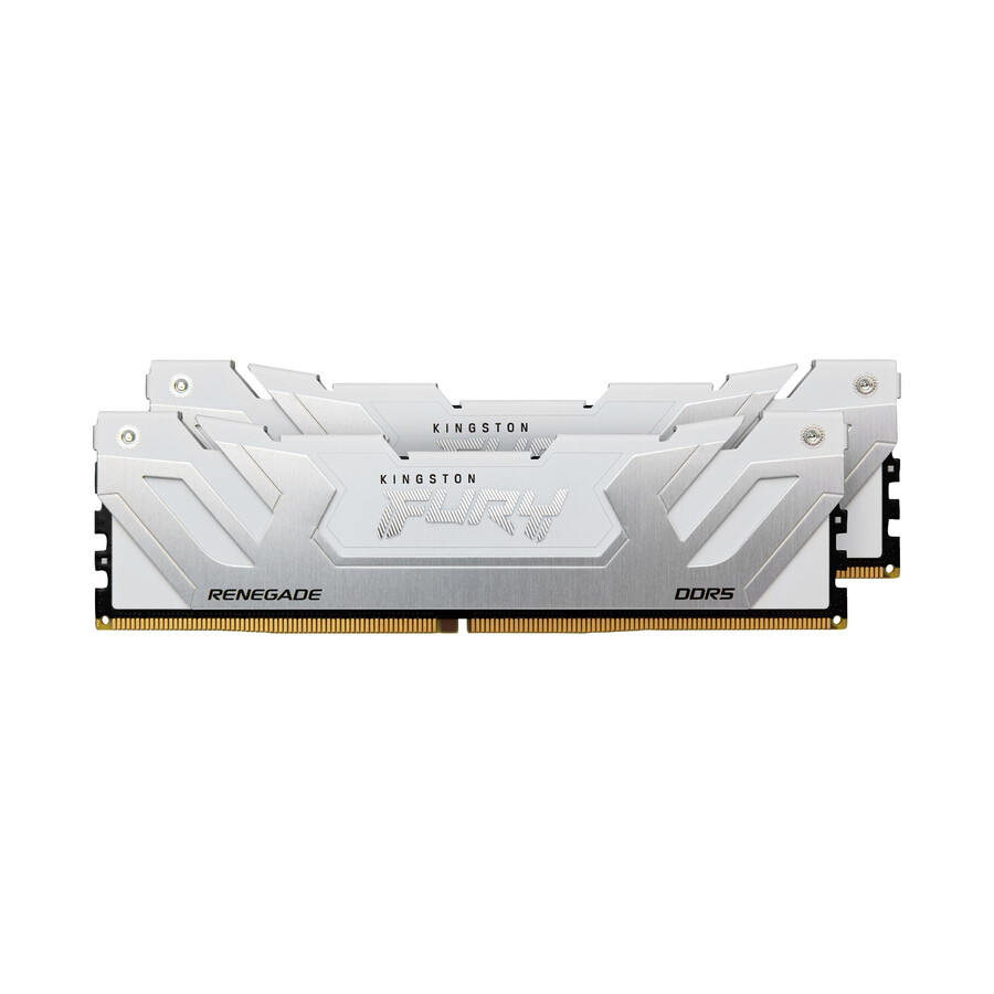 kingston fury renegade ddr5 memory - module type=cudimm speed=8400mts total kit capacity=24gb kit=single module dram density=24gbit color=black