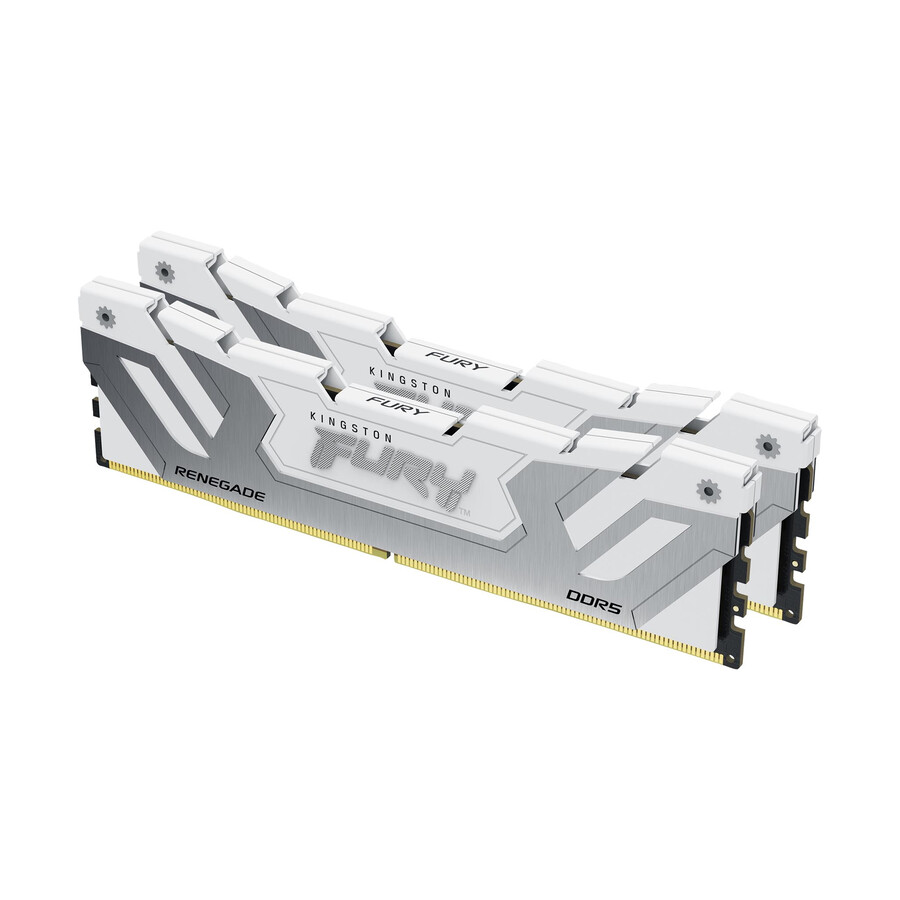 kingston fury renegade ddr5 memory - module type=cudimm speed=8400mts total kit capacity=24gb kit=single module dram density=24gbit color=black