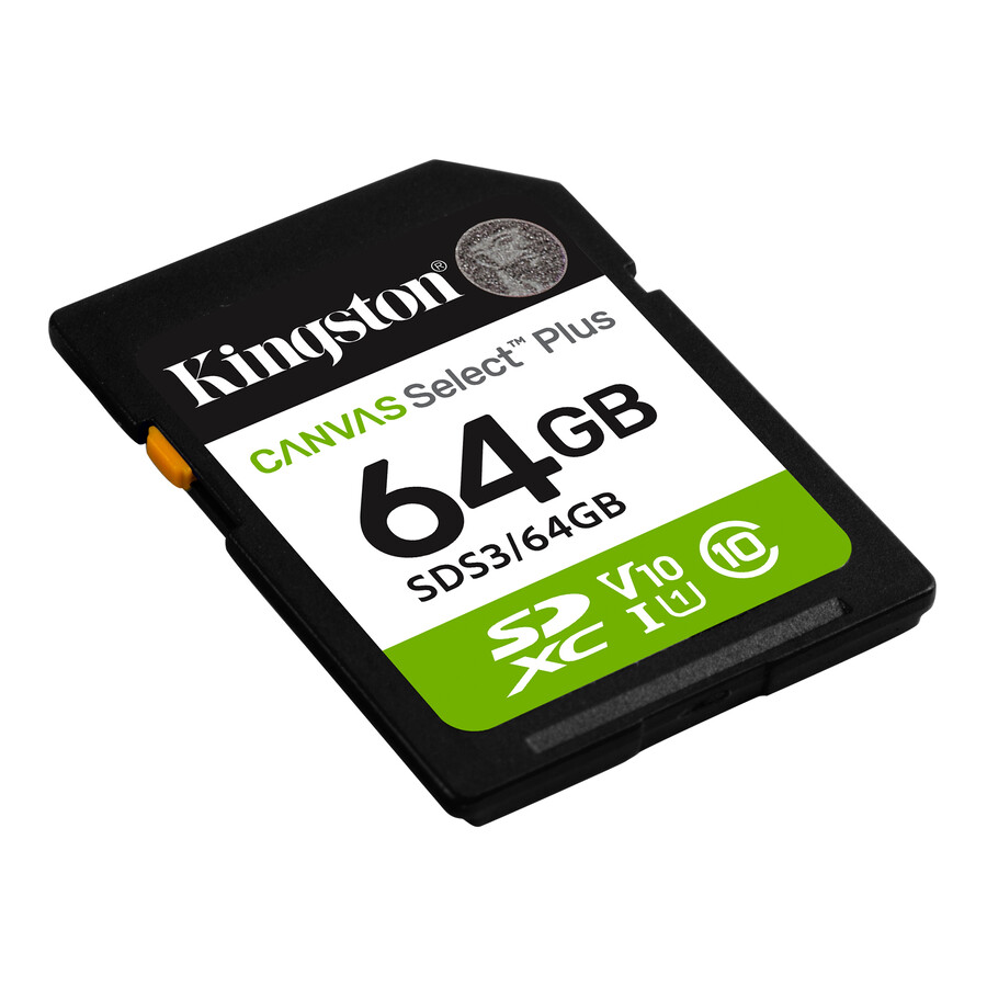 canvas select plus sd memory card - capacity=64gb