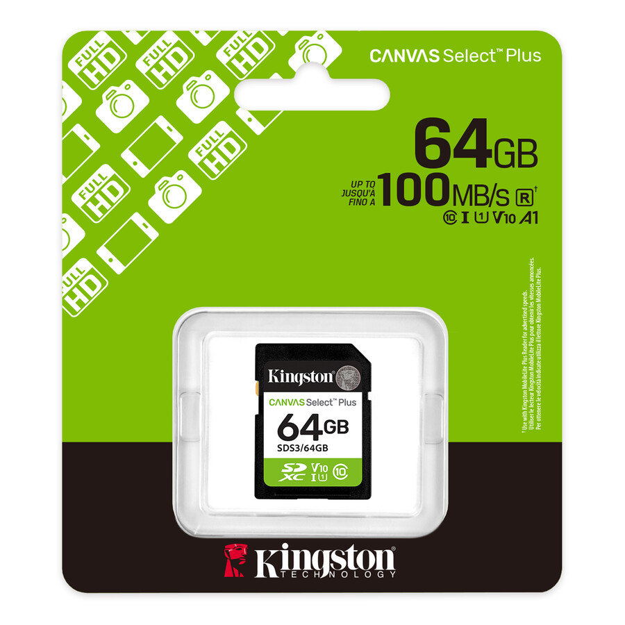 canvas select plus sd memory card - capacity=1tb