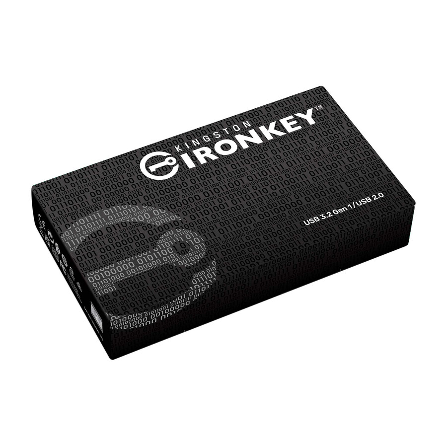 kingston ironkey d500s usb flash drive - capacity=16gb